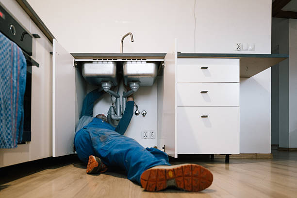 Professional Leak Detection technician working in Bradford, IN